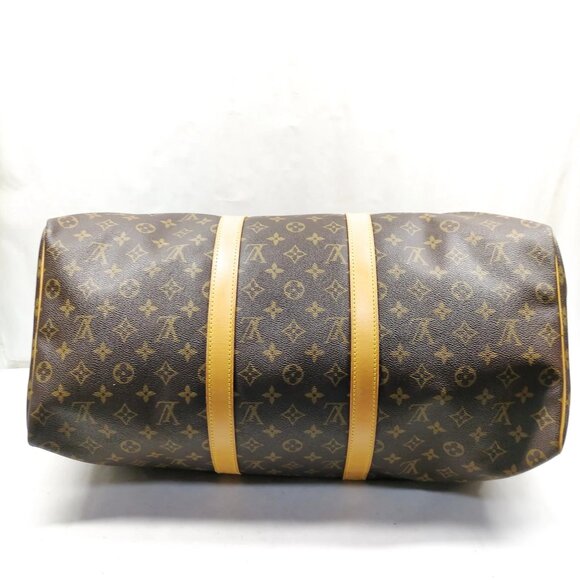 Louis Vuitton LV Boston Bag Keepall 50 Brown Monogram mon-496-091825 - Picture 9 of 16